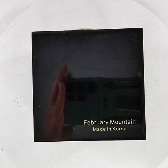 Mother Of Pearl February Mountain Crane Miniature Jewelry Box - Picture 3 of 11